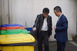 公司開展垃圾分類突擊檢查行動，打好分類持久戰(zhàn)！