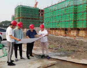 戰(zhàn)高溫，斗酷暑！市北31-2地塊房票房項目提前完成地下室結(jié)頂！