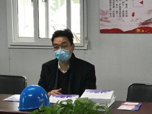 市建設(shè)局黨委書記、局長戴健赴房總集團(tuán)市北32#地塊視察復(fù)工復(fù)產(chǎn)安
